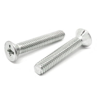 18-8 (304) Stainless Phillips Flat Head Machine Screws
