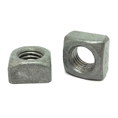 Grade 2 Square Nuts Galvanized