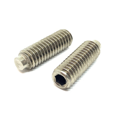 18-8 (304) Stainless Half Dog Point Set Screws