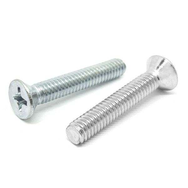 Metric Phillips Flat Head Machine Screws