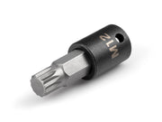 3/8 Inch Drive x M12 Triple Square Impact Bit Socket