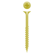 #10 Strong-Point Bugle Head 10 x 3-1/2, PH, Coarse, Zinc Yellow