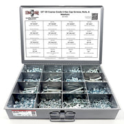 1/4"-20 Coarse Grade 5 Hex Cap Screws, Nuts, & Washers - 1149 PCS