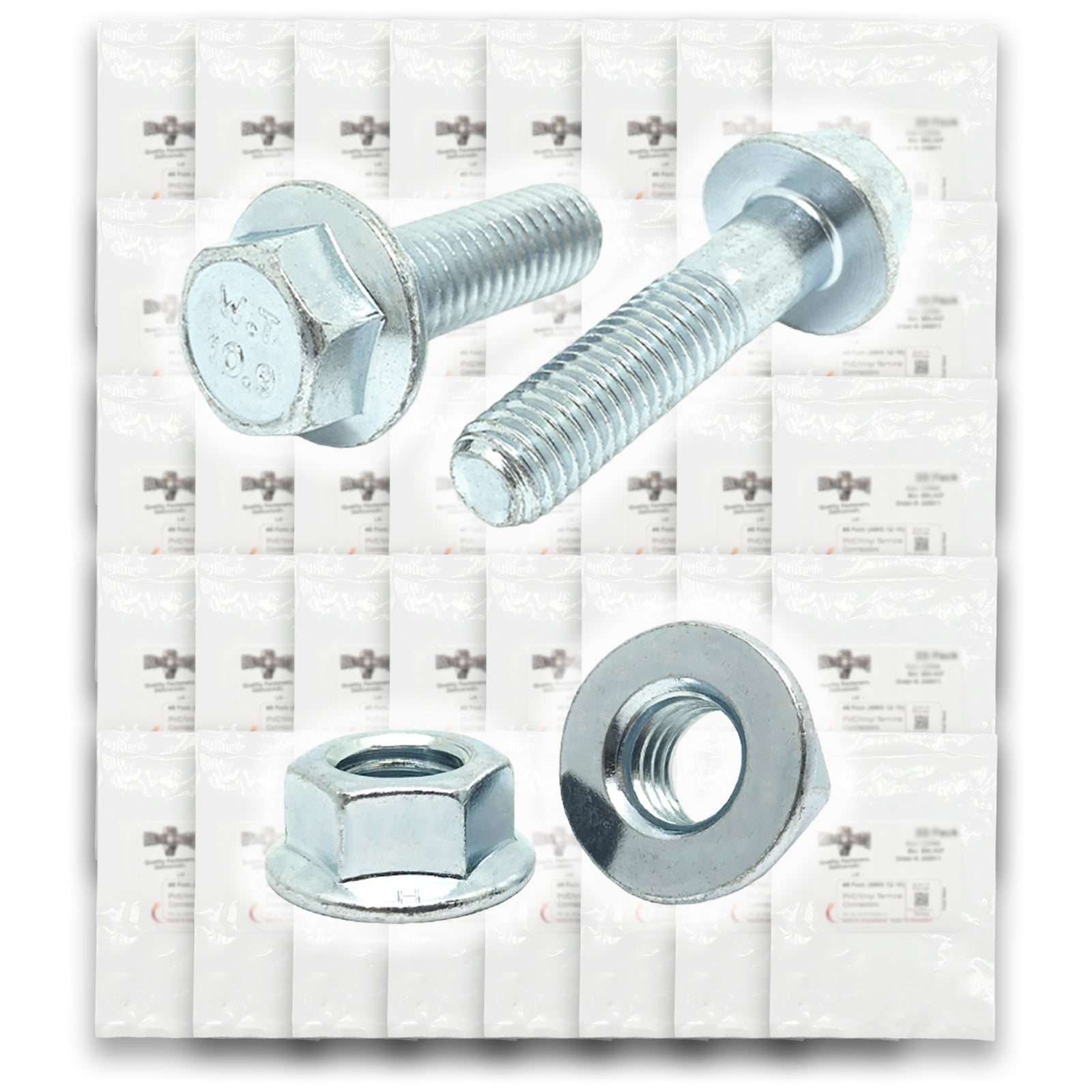 JIS Class 10.9 Hex Flange Bolt & Flange Nut Replacement Kit