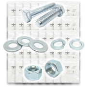 Metric Class 8.8 Coarse Hex Cap Screws, Hex Nuts, Flat & Lock Washers - 2011 PCS