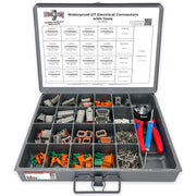 Waterproof DT Pin Electrical Connectors Assortment with Tools - 263 Pieces