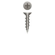 #6 Strong-Point Flat Head 6 x 1/2, PH, Plain and Lubed
