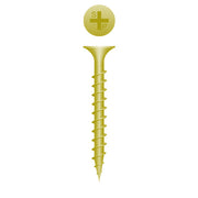 #6 Strong-Point Bugle Head 6 x 2, PH, Coarse, Zinc Yellow