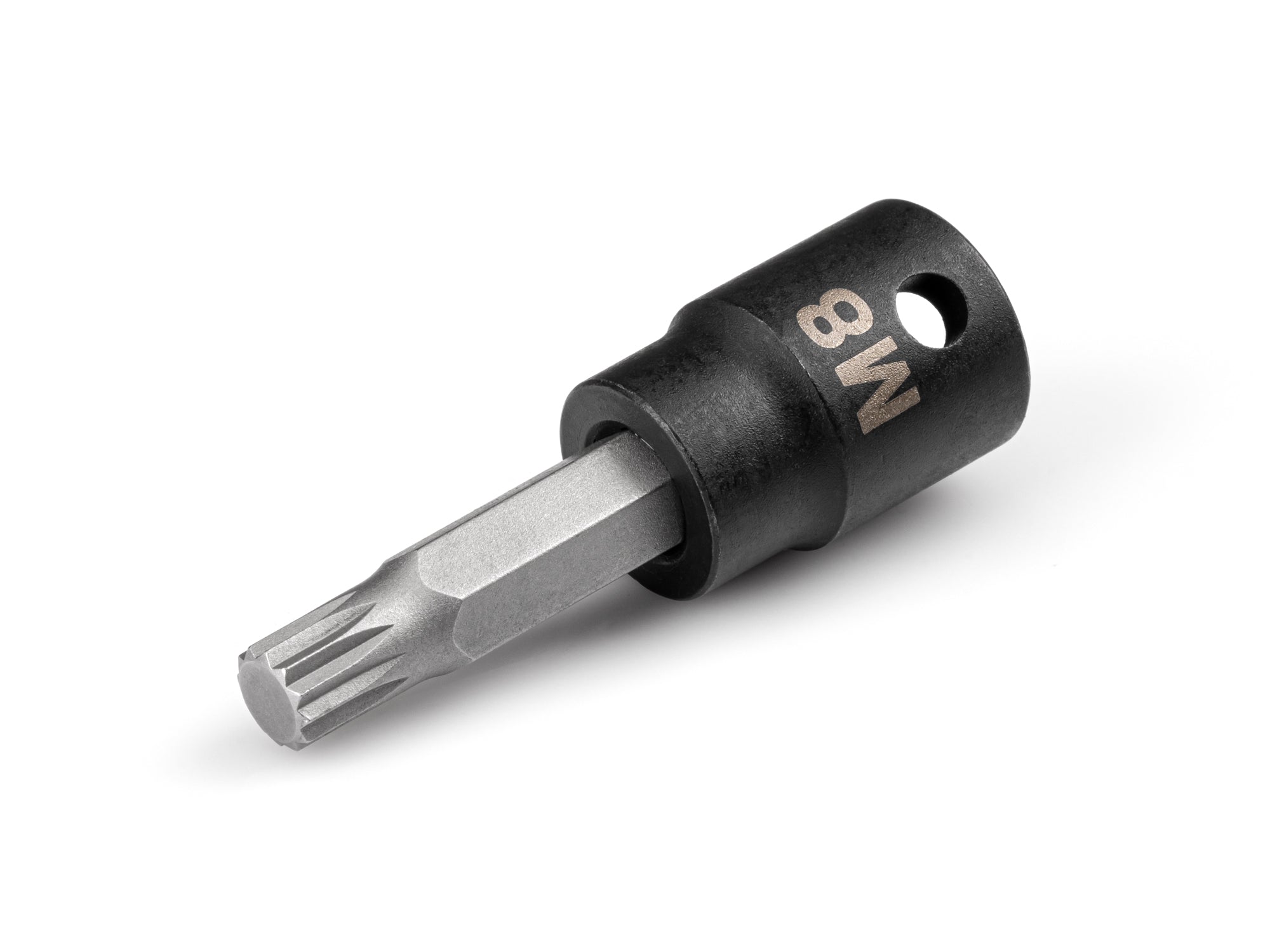3/8 Inch Drive x M8 Triple Square Impact Bit Socket