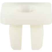 #10 White Nylon Nut, 13mm X 13mm Head