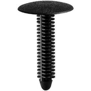 8mmx38mm Black Nylon Single Head Christmas Tree Retainer, 26mm Head