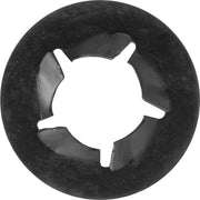 1/4"-20 Flat 5 Prong Push-On Bolt Retainer, Phosphate & Oil