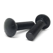 1/2-13x1-1/2" Grade 8 Round Head Square Neck Full Thread Carriage Bolts Plain