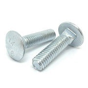 5/16-18x2-1/4" A307 Grade A Carriage Bolts Zinc