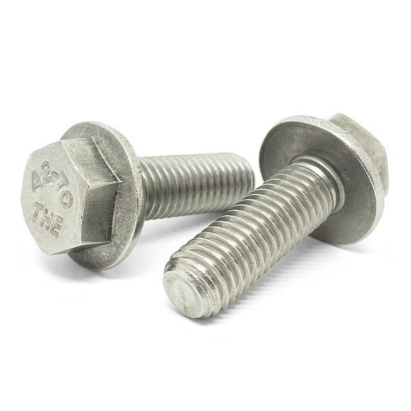 M8-1.25x40 A2-70 Stainless Steel Hex Flange Bolts