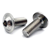 M3-0.5x6 A2-70 Stainless Steel Button Flange Socket Cap Screws
