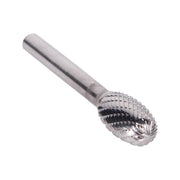 1/2" x 7/8" Oval Carbide Bur 1/4 Shank