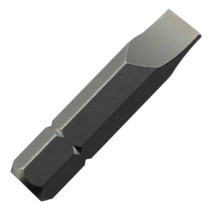 #6-8 Slotted Insert Bit with 1/4" Hex Shank