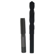 5/8"-11 HSS Plug Tap and 17/32" HSS 1/2" Shank Drill Bit