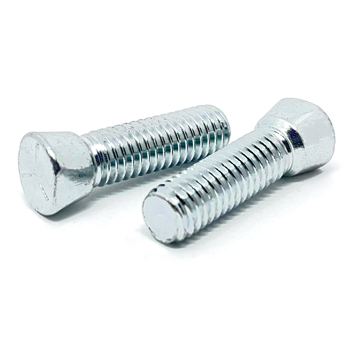 3/8-16x1-1/4" Grade 5 Clipped Head Plow Bolts Zinc
