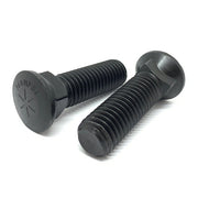 5/8-11x2-1/4" Grade 8 #3 Dome Head Plow Bolts Plain