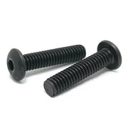 1/4-20x1-1/4" Alloy Button Head Socket Cap Screws Black Oxide