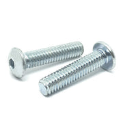 #6-32x1/4" Alloy Button Head Socket Cap Screws Zinc Clear
