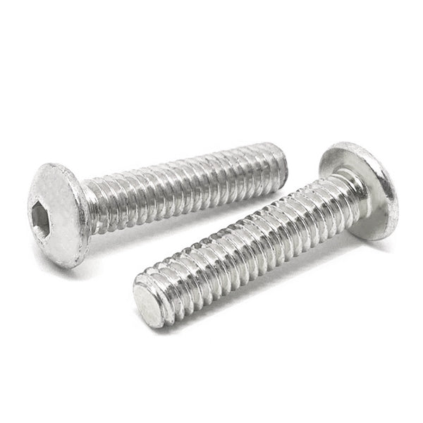5/16"-18x1 1/2" 316 Stainless Steel Button Head Socket Cap Screws