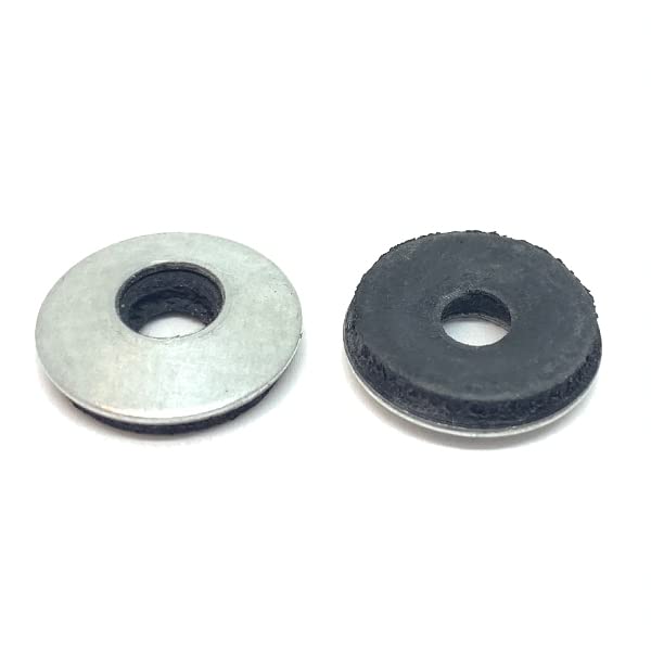 #10 Steel Bonded Sealing Rubber Washers Galvanized