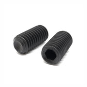 5/16"-18x5/16" Alloy Flat Point Allen Socket Set Screw Black Oxide