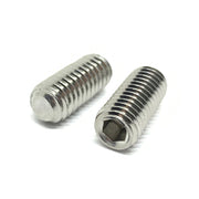 1/4"-28x1/4" Stainless Steel Flat Point Allen Socket Set Screw