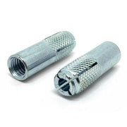 1/2-13" Drop-In Anchor Zinc Clear Steel