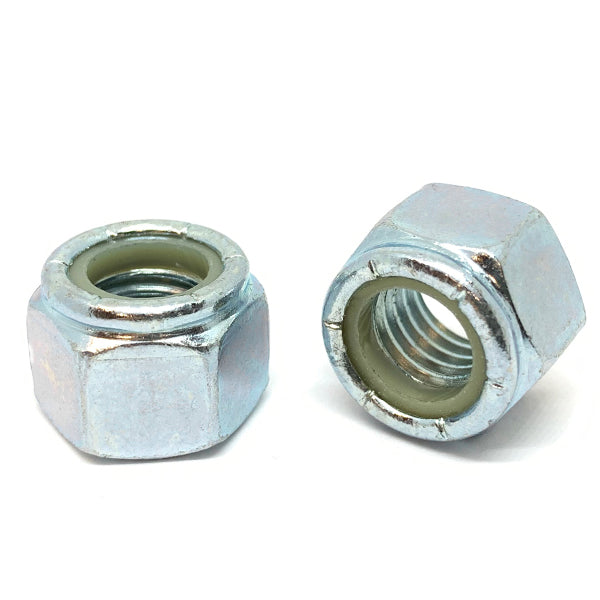 M16-2.0 Class 8 Nylon Insert Hex Nuts Zinc