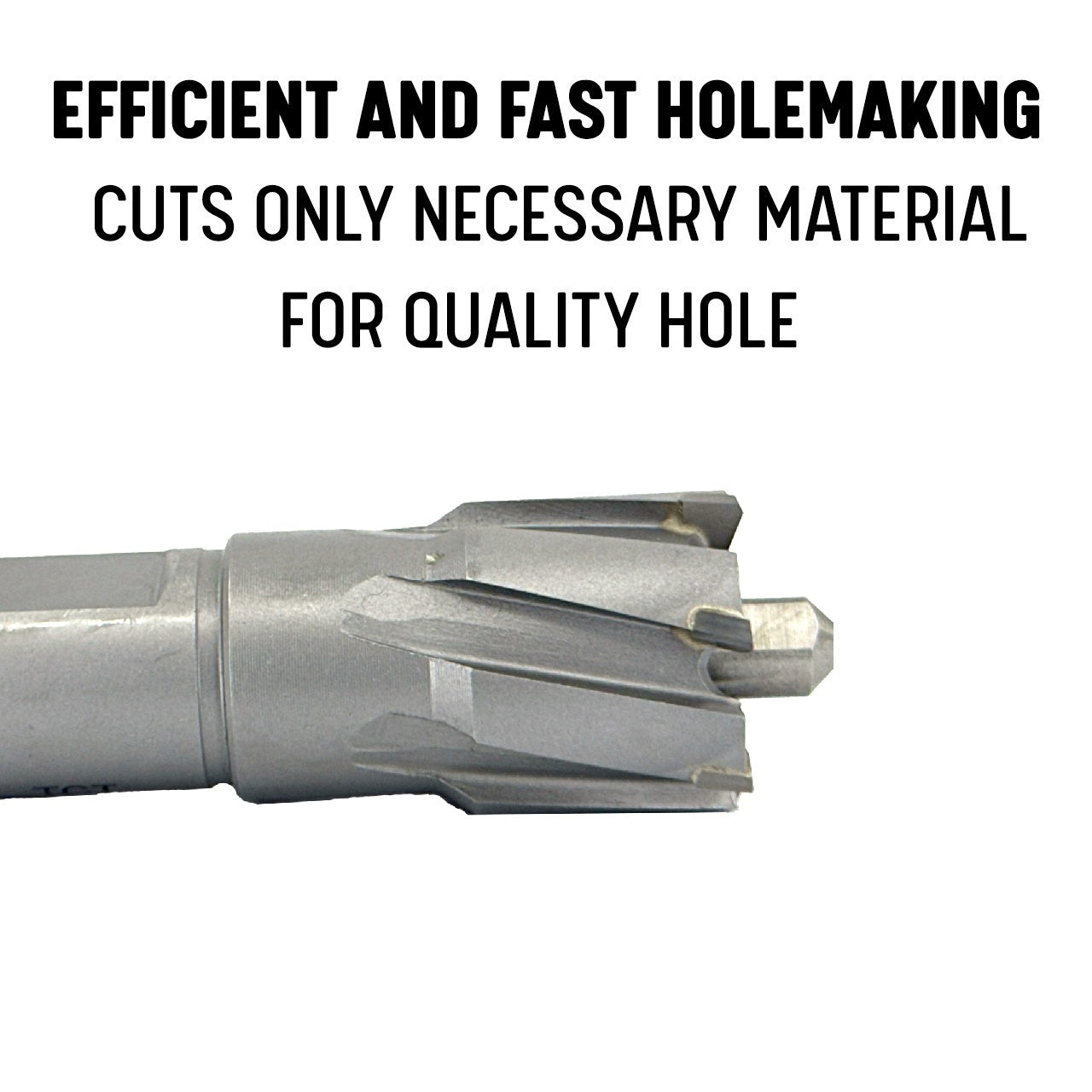 1-3/16" X 1-3/8" Carbide Tipped Annular Cutter with Pilot Pin