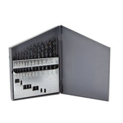 13 Piece HSS Black Oxide Jobber Length Drill Bit Set, DWDN, 1.00mm - 7.00mm