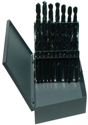 26 Piece HSS Black Oxide Jobber Length Drill Bit Set, D/AN, A -Z