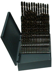 60 Piece Cobalt Jobber Length Drill Bit Set, #1-#60, D/ACO Series