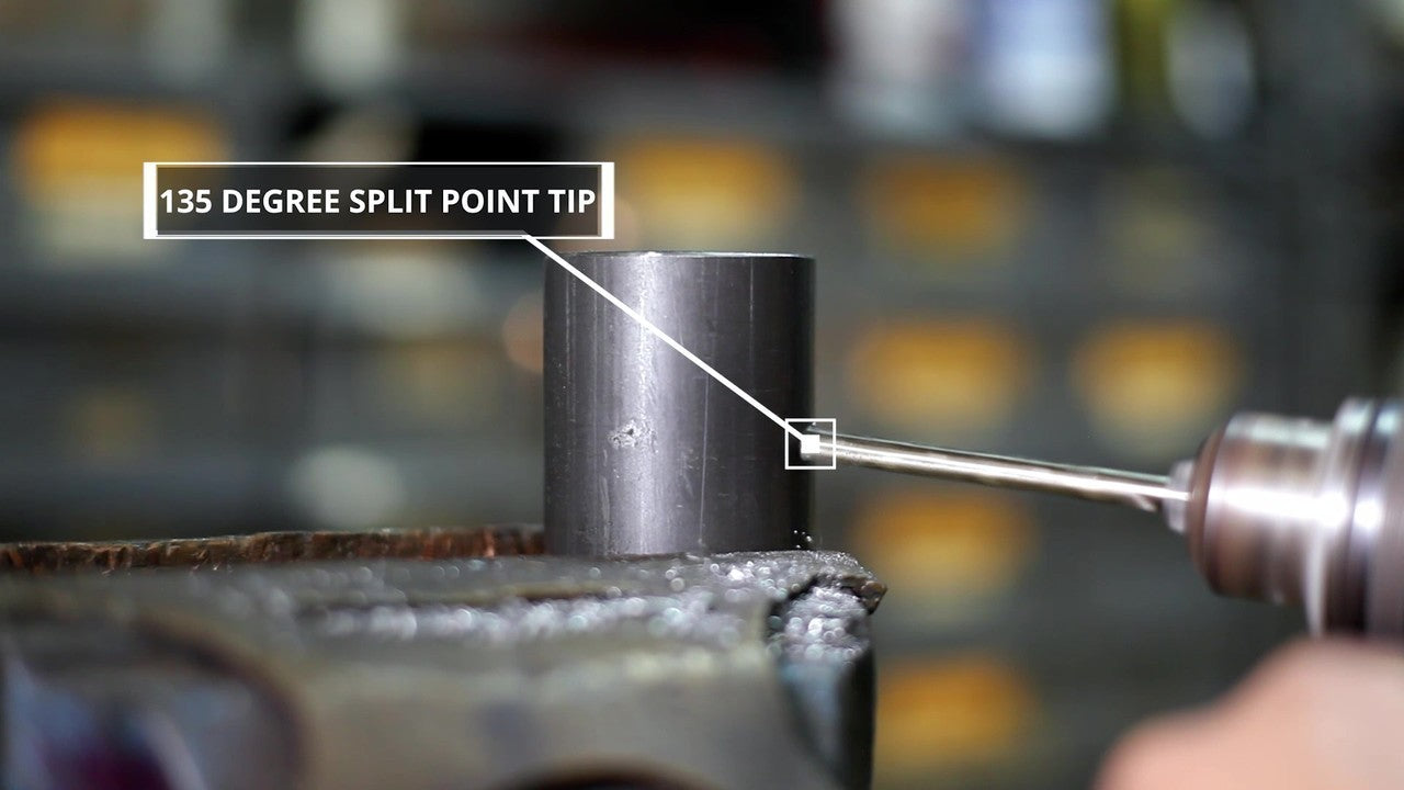 #26 Cobalt Split Point Stub Drill Bit