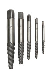 #1-5 Carbon Steel Spiral Flute Screw Extractor Set