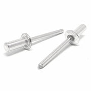 3/16" Dia 1/4" - 3/8" (66) Grip - Closed End Dome Head Blind Rivets Stainless/Stainless Steel Mandrel