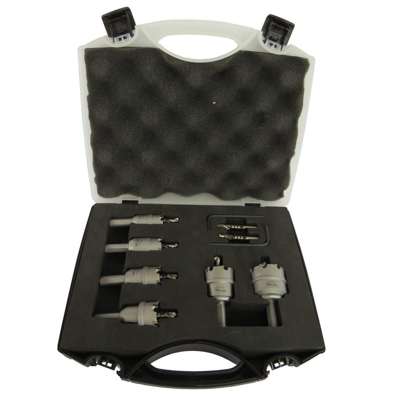 6 Piece Carbide Tipped Hole Cutter Set with 3/16" Depth of Cut