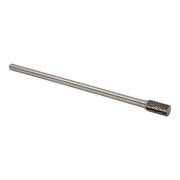 SA-3 3/8" X 3/4" X 6" Long Shank Cylindrical Carbide Bur 1/4" Shank