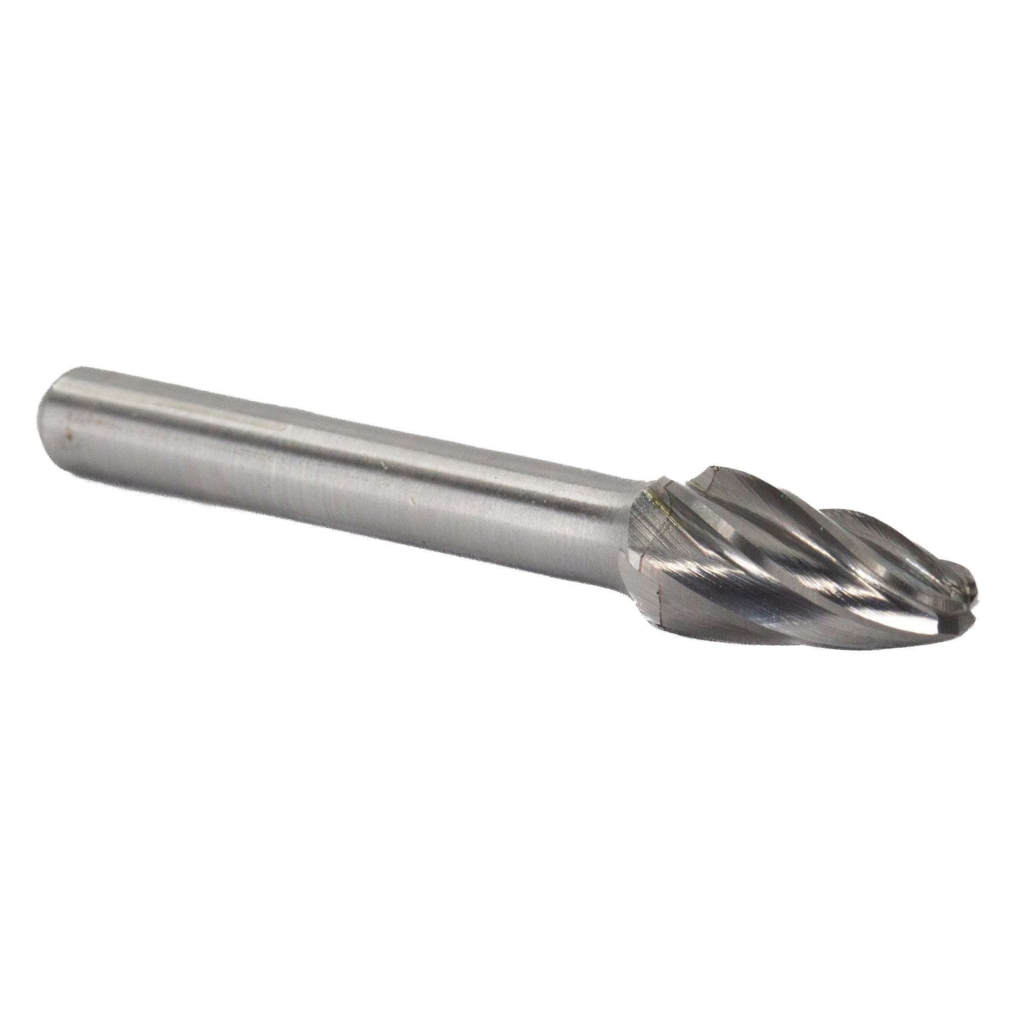 SF-1NF 1/4" X 5/8" Tree Carbide Bur 1/4" Shank for Aluminum