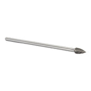 SG-1 1/4" X 5/8" 6" Long Shank Tree Pointed End Carbide Bur 1/4" Shank