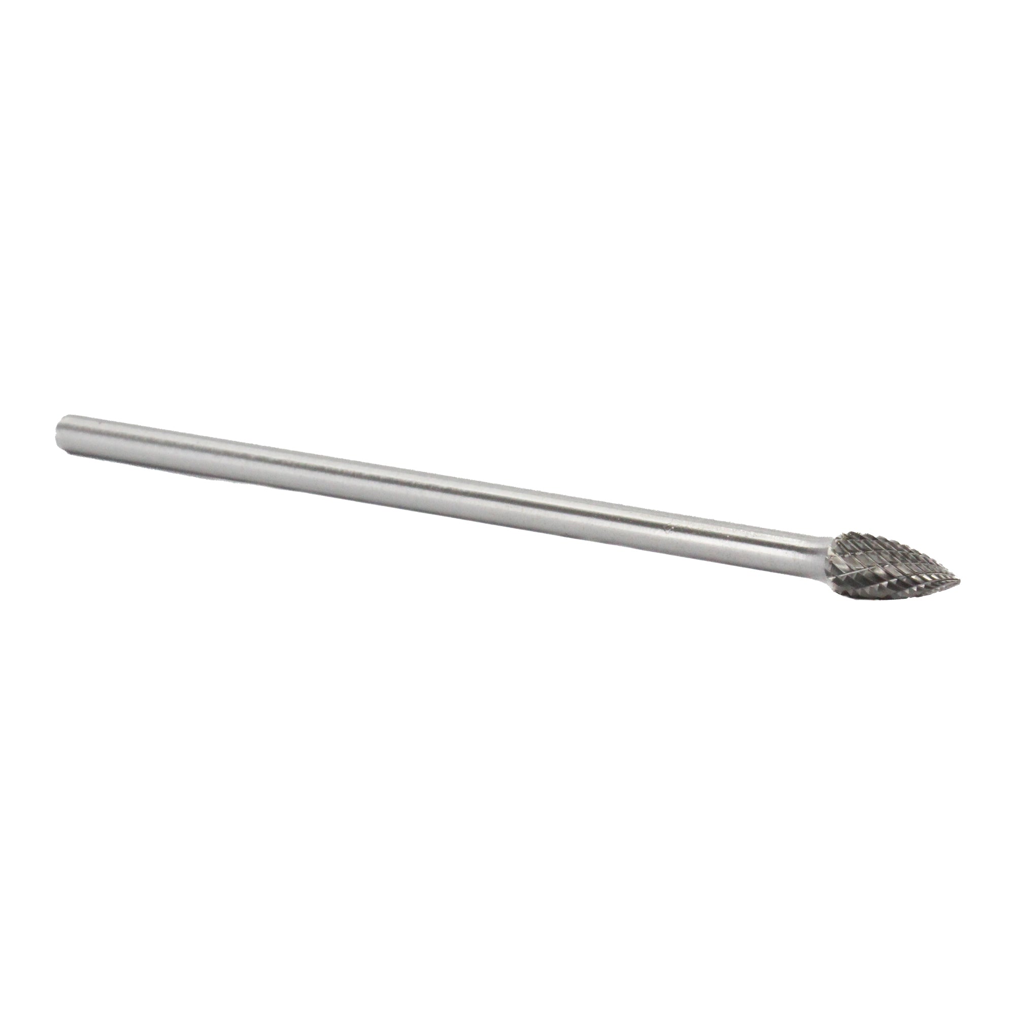 SG-1 1/4" X 5/8" 6" Long Shank Tree Pointed End Carbide Bur 1/4" Shank