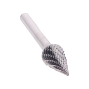 SM-5 1/2" X 7/8" Cone Pointed End Carbide Bur 1/4" Shank