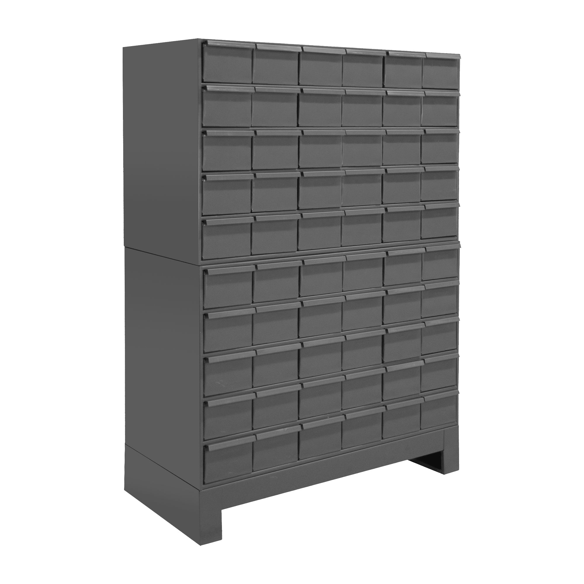 60 Large Drawer Metal Storage Rack Cabinet with Base