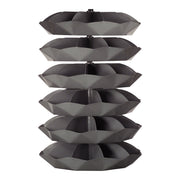 44" Metal Revolving Rotabin with 60 Compartments