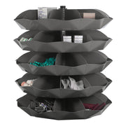 58" Metal Revolving Rotabin with 50 Compartments