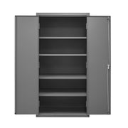 Metal Locking Storage Cabinet with 4 Shelves